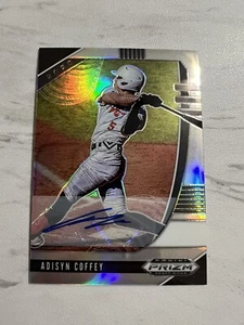 2020 Adisyn Coffey Panini Prizm Draft Picks Silver Prizm Auto #PDP83 - Picture 1 of 2
