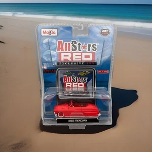 2008 Maisto All Stars Red Exclusive- Chase- 1950 Mercury- Floresent Orange - Picture 1 of 10