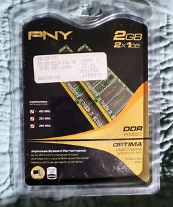 PNY DDR PC3200 2 GB Memory Kit - Picture 1 of 3