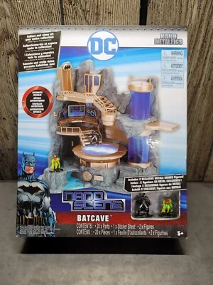 Набор экшн-фигурок Nano Scene Metalfigs DC Batcave Bat Man - новая запечатанная коробка - Изображение 1 из 4