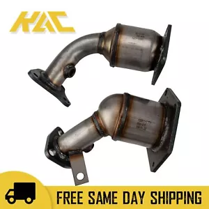 Left & Right Catalytic Converter Set For 2009-2014 Nissan Murano 3.5L w/Gasket - Picture 1 of 12