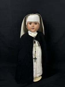 Antique Composition Efanbee Nun 18” - Picture 1 of 15