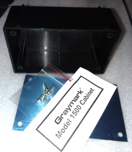 GRAYMARK CABINET Electronics circuit project plastic 1500 box  4-1/2x2-5/8x1-5/8 - Picture 1 of 2