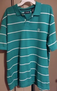 Chaps Polo grün gestreift 2XL - Bild 1 von 3