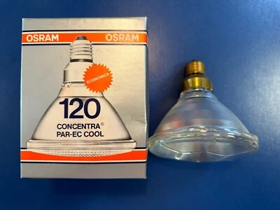 OSRAM PAR 38 120W E27 Halogen COOL Pressglaslampe 230V Spot 10° Strahler - Bild 1 von 4