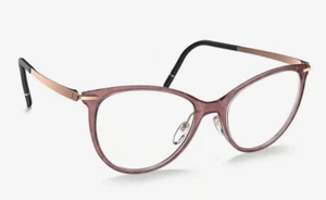 Gafas Silhouette Momentum Aurum borde completo 23K GP L017 oro rosa 53-17-140 - Imagen 1 de 6