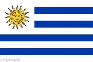 BANDIERA URUGUAY FLAG NASTRINI 100 x 140 - Imagen 1 de 1