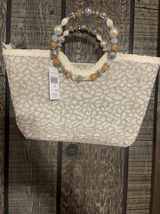 Cappelli Purse With Beaded Handle - Picture 1 of 5