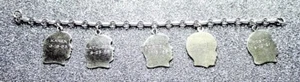 VINTAGE 1960'S STERLING SIVER 'GRANDMA CHARM BRACELET" BY LB CO. - Picture 1 of 4