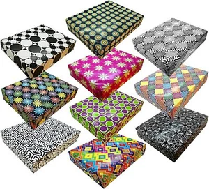 Gemischtes Designer Geschenkpapier 1 gefaltet 1er Set Geschenkpapier, Etikett - Bild 1 von 14