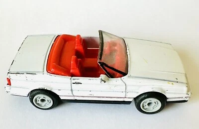 Matchbox 1987 Cadillac Allante White w/ Red Interior Rubber Tires Rare Issue Car - Image 1 of 4