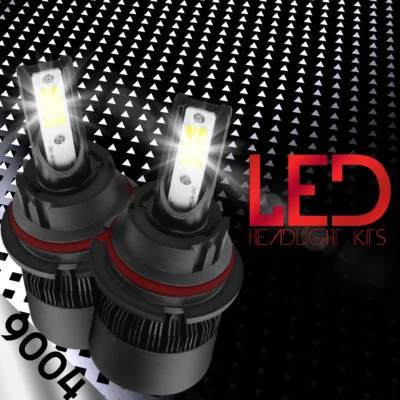 Kit de faróis XENTEC LED HID 9004 HB1 branco para 1988-1993 Mercedes-Benz 300TE - Imagem 1 de 4