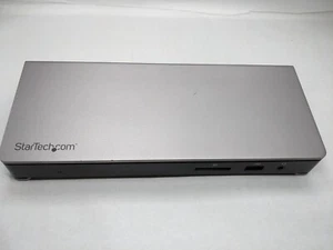 StarTech TB3DK2DPPD 4k Thunderbolt 3 Dock DisplayPort Docking Station untested - Picture 1 of 3