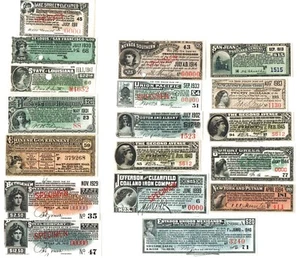 BOND COUPON MANIA! MANY RARE! U PICK! Some Laminated 2b Bookmarks! $1.25-$14.98 - Picture 1 of 6