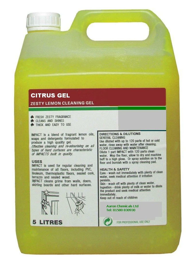 AARON CHEMICALS Professional Citrus Floor Hard Surface Cleaner