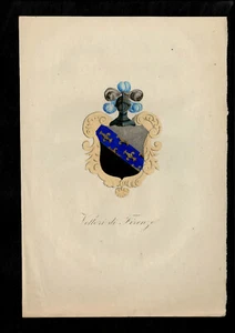 Stemmi Famiglie Celebri Toscane Firenze Diligenti 1863 - Vettori di Firenze - Foto 1 di 2