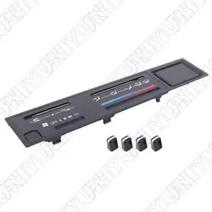 Dash Heater AC Display Faceplate Bezel with/ 4 Knob For 1984-1989 Toyota 4Runner - Picture 1 of 5