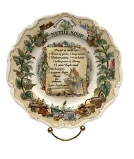 Royal Doulton Brambly Hedge Jill Barklem Nettle Soup 8” Plate Bone China Euc