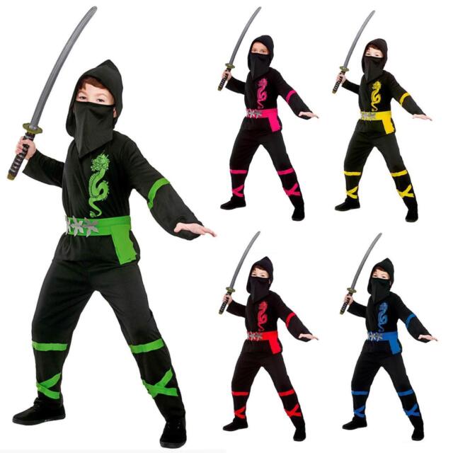 Stock fantasia ninja traje samurai baby costume menino ninja assassino  samurai japonês traje samurai - Escorrega o Preço