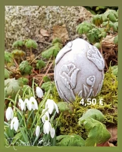 Betonei Osterdeko Handgemacht Ostern Betondeko - Bild 1 von 2