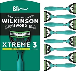 - Xtreme 3 For Men | Sensitive | Pack of 8 Disposable Razors - Picture 1 of 9