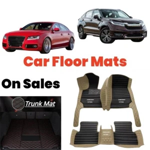 For Mini All Models Auto Carpets Waterproof Custom Anti-slip Car Floor Mats Pads - Imagen 1 de 31