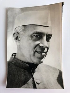 Press Photo Jawaharlal Nehru Original Vintage - Picture 1 of 2