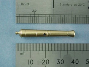 Cannon Barrel, 9lb, 1:64, C1790 Model Boat fittings Dioramas and Wargaming - Picture 1 of 1