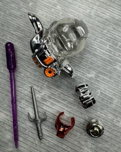 TMNT 2012 Dimension X Metal Mutants WEAPON & ARMOR PARTS LOT - Picture 1 of 9