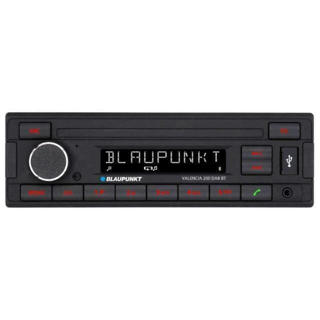 Blaupunkt Valencia 200 DAB Radio Bluetooth Car Radio - Black
