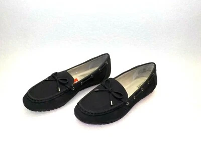 Womens Cliffs by White Mountain Demi Comfort Loafers - Black/Nubuck Size 9M - Image 1 of 4