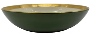 Flintridge Georgian Rose Spanish Green Round Vegetable Bowl - Picture 1 of 3
