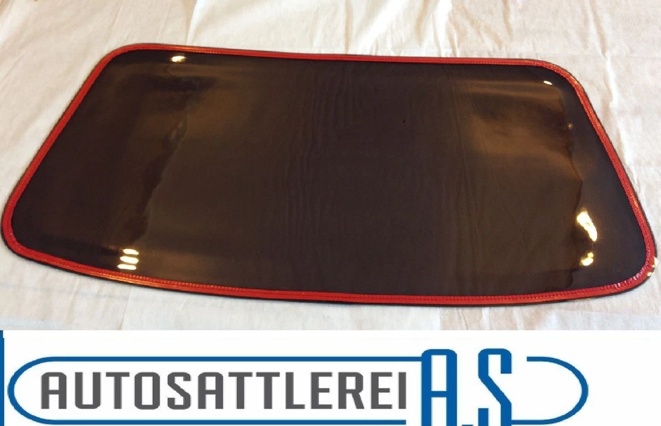 BMW Z3 Convertible Rear Window in Black  - Image 1 of 1