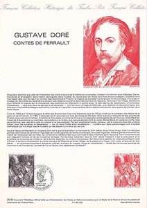 Document Philatélique 1er Jour : 25 1983 Gustave Doré Contes de Perrault - Picture 1 of 1