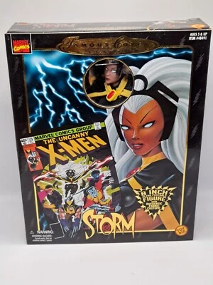 ¡NUEVA FIGURA DE ACCIÓN DE COLECCIÓN MARVEL COMICS FAMOSA PORTADA X-MEN STORM TOYBIZ 1997! E42 Foto 1 de 4