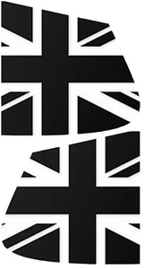 BMW 1 Series, 5 door 2011-2019 Union Jack Window Sticker/Decal pack - Picture 1 of 6
