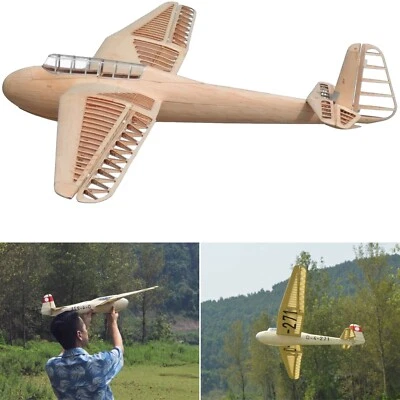 DFS Kranich Modellflugzeug Bausatz 1498 mm Spannweite Holz Segelflugzeug Kit - Bild 1 von 4