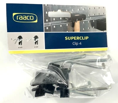 NUEVO Gancho porta martillos Raaco Clip 4 Superclip 50 mm 3 piezas. Foto 1 de 2
