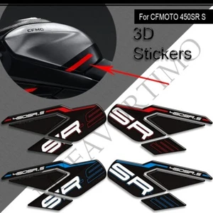450SRS motorcycle fuel tank pad sticker suitable for CFMOTO S 450 SR 2023 -2025 - Picture 1 of 11