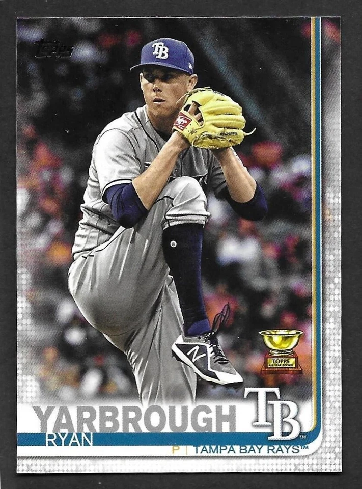 2019 Topps #432 Ryan Yarbrough CUP Tampa Bay Rays - Image 1 of 1