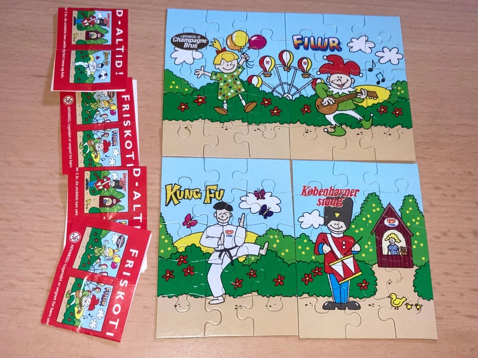 Superpuzzle - Frisko is Friskotid Altid! - alle 4 mit BPZ - Bild 1 von 1