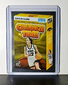 Caitlin Clark 2024 Silver Foil Panini Donruss Crunch Time #SS-CT2 Iowa Hawkeyes - Picture 1 of 2