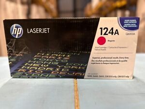 HP 124A LaserJet Original Toner Cartridge - MAGENTA (Q6003A)