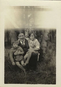 PHOTO ANCIENNE - VINTAGE SNAPSHOT - PHOTO RATÉE ERREUR FANTÔME FAMILLE - ERROR - Imagen 1 de 1