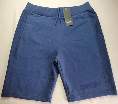 Pantalones Cortos Oakley Para Hombre Azul Mediano Polar Terry 100% Algodón Ajuste Regular RFID PRECIO DE VENTA SUGERIDO POR EL FABRICANTE $60 Foto 1 de 4