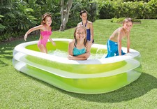 Intex Inflatable Swim Center Family Lounge Pool, 103 x 69 x 22