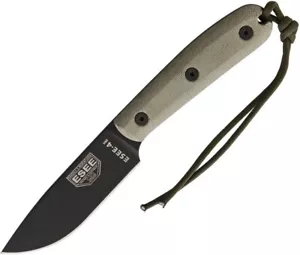 ESEE Knives Knife Model 4 With Modified Handle ESEE-4HM-B - Picture 1 of 2