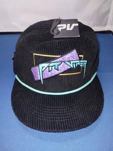 Pit Viper Sunglasses Corduroy Strapback Rope Trucker Ball Cap 90s Vaporwave NWT! - Picture 1 of 7