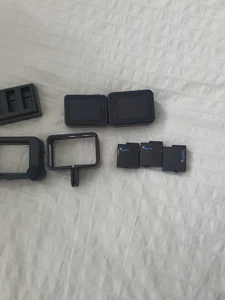 Gopro Hero 5 and Hero 8 Black Bundle with Accessories and GoPro Mount and More - Picture 1 of 10