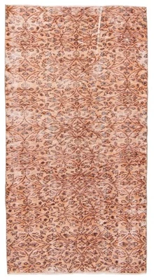 Alfombra oriental tradicional vintage anudada a mano de 3'4" x 6'8" alfombra de lana Foto 1 de 4